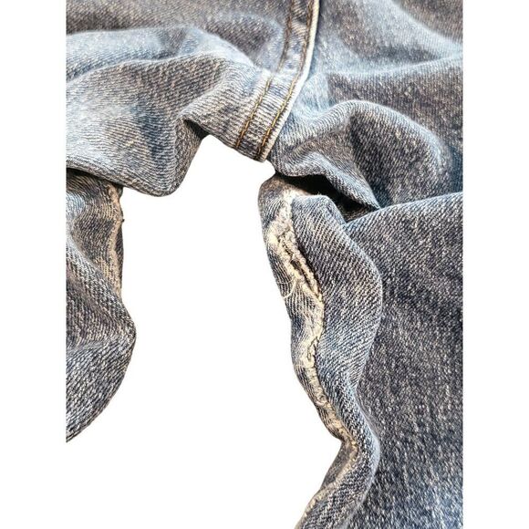 Lee Riders By Lee Classic Fit Women Sz 18 W Long Blue Denim Western Cowgirl - Picture 8 of 9